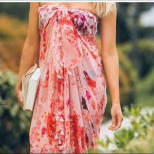 NWT Peter Som Dream Floral Sarong